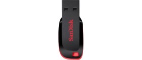 Resim Sandisk Cruzer Blade 128GB USB Flash Bellek 