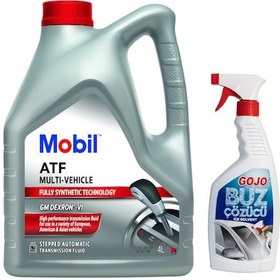 Resim Mobil Atf Multi Vehicle Otomatik Şanzıman Yağı 4 L + Gojo Buz Çözücü 