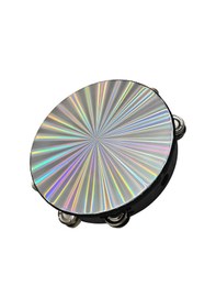 Resim Jwin Jdf-2505 Ahşap-yansıtıcılı Parlak Plastik Tef Metal Zilli 25cm Orff - Ritim Aleti 