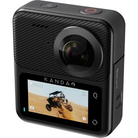 Resim Kandao QooCam 3 5.7K Video 62MP Fotoğraf 360 Aksiyon Kamera 