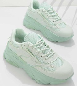Resim Bambi Su Yeşili Kadın Sneaker K01591003709 