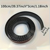 Resim Meridiangoods 4 Parça Siyah Ağır Hizmet Pvc Çamurluk Koruyucu Çizilme Darbe Dayanıklı Yapışkanlı Montaj 