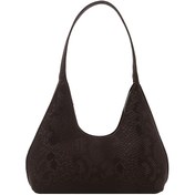 Resim Kadınlar İçin Şık Omuz Çantası - Fermuarlı Zarif Kahverengi Cüzdan, Günlük ve Resmi Etkinlikler için Dönüştürülebilir Clutch, Kadın Moda El Çantası 