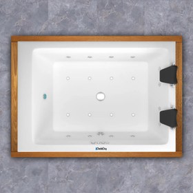 Resim Zeus Plus | Jakuzi | Düz - 140x200 / İroko / 2 Kişilik 