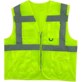 Resim Master Ikaz Yeleği Fosforlu Mühendis Sarı 