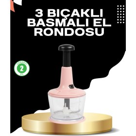 Resim Zero Land Sptrns Sebze Soğan Doğrayıcı Manuel Güçlü Gövdeli 