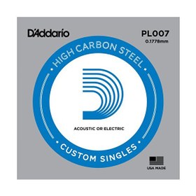 Resim D'Addario PL007 Elektro ve Akustik Gitar Tek Tel 