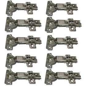 Resim Star 10 Adet Düz Dolap Kapak Menteşesi 