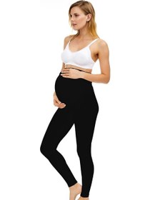 Resim Nessiworld İmer Uzun Hamile Tayt 4341 Black 
