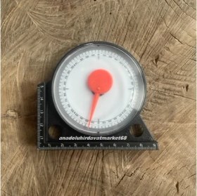 Resim Etv Mıknatıslı Açı Ölçer Magnetik Açı Ölçme Aleti 360 Derece 