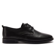 Resim Men's Black Leather Classic Shoes Derimod