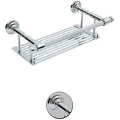 Resim Maya Line Chrome Metal Etejer 40cm %100 Pirinç 