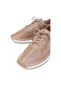 Resim Tamer Tanca Kadın Deri Hasır Vizon Rugan Sneakers & Spor Ayakkabı 775 25503 Bn Ayk Y24 Vızon Krsk Rgn Vizon 