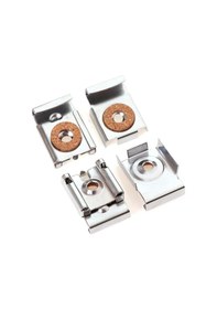 Resim Adet/takım Kolay Kurulum Kare Banyo Dayanıklı Ayna Klipleri Ayarlanabilir Yatak Odası Mpj 