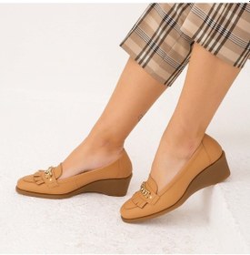 Resim Relax Anatomic Kadın Hakiki Deri Kahverengi Comfort Ayakkabı 611 E6311-13 Byn Ayk Y22 Cooper Açık Kahverengi 