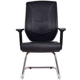 Resim Koltukstilim Prag Siyah Deri Misafir Koltuğu Ofis Koltuğu Diğer 