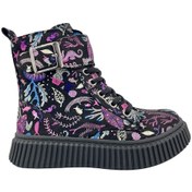 Resim Aquarium Kız Yeni Genç Bot Siyah-fuşya Siyah 