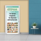 Resim Enmode Kütüphane Kapı Giydirme 