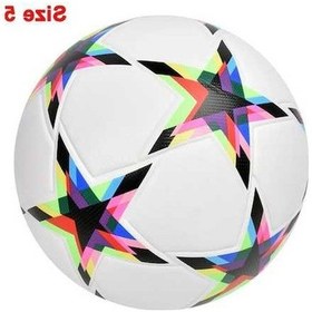 Resim Bosphorusboutique Treasure Yüksek Kaliteli Futbol Topları Yumuşak Pu Malzeme, Çok Renkli Çok Renkli 