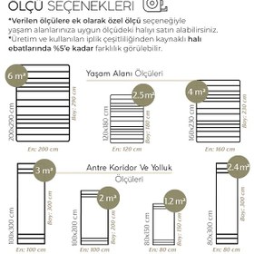 Resim Cool Halı Oslo M60 Hav Toz Vermez Kolay Temizlenen Hasır Doku İnce Düğüm İthal Sisal Halı 