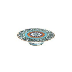 Resim Calista New Bone China Porselen Ayaklı Kek Standı 
