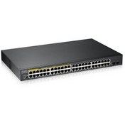 Resim GS1900-48 48 PORT 10-100-1000+2xSFP WEB Yönetilebilir Swıtch Zyxel