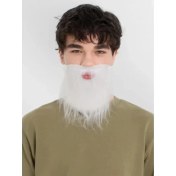 Resim Dodes Beyaz Kırçıllı Takma Sakal Çocuk Yetişkin 