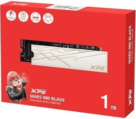 Resim XPG Mars 980 Blade SMAR-980B-1TCS 1TB 14000/13000MB/s PCIe Gen5x4 M.2 SSD Disk 
