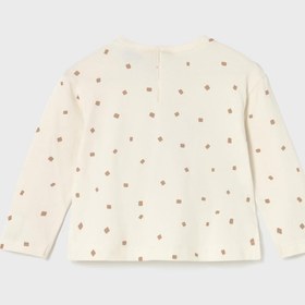 Resim MAYORAL Kız Bebek Sweatshirt Krem 