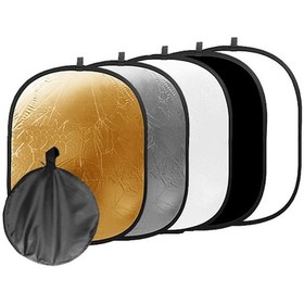 Resim Gdx RF-100150 5 in 1 Reflektör / Yansıtıcı Seti (100x150 cm) 