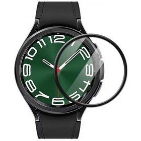 Resim Polham Samsung Galaxy Uyumlu Watch 6 47mm Ful Kaplama Ultra Dayanıklı Akıllı Saat Koruyucu, Parmak İzi Bırakmaz 