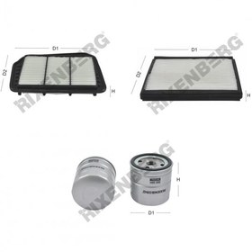 Resim Chevrolet Lacetti 1.4-1.6-1.8  16V  95-109-122 Hp 04 > Rixenberg Filtre Bakım Seti 