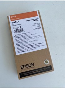 Resim Epson T913A Ultrachrome Turuncu Kartuş (2024) - SC-P5000/5070 Uyumlu Kartuş 