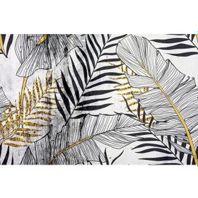 Resim Tropikal Yapraklar Duvar Kağıdı (397446845) 