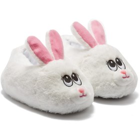 Resim Twigy Raby Çocuk Hayvanlı Panduf Beyaz 30/35 