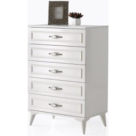 Resim Erezoğulları Mobilya Irmak 5 Çekmeceli Şifonyer 70X46X105CM 