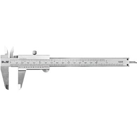 Resim Dwmeasuring Monoblok Gövde Üstten Vidalı Mekanik Kumpaslar 0 200mm 0.05mm 