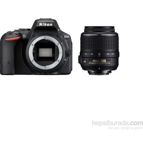 Resim Nikon D5500 + 18-55MM Vr Lens Dijital Slr Fotoğraf Makinesi 