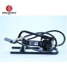 Resim Worldforce 11238 700 Bar Pedalli Manuel Tip Dahili 600 G Yağ Kapasiteli Hidrolik Pompa 