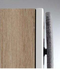 Resim Dali Oberon 3 Raf Tipi Çift Hoparlör Meşe 