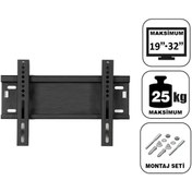 Resim Achill 19'' 32'' 49 82 Ekran Sabit Tv Askı Aparatı 