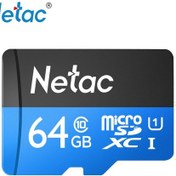 Resim Yaozixa Netac P500 64gb Mikro Sdxc Kart, Class 10, 80mb/s Hızlı Aktarım, Su Geçirmez, Manyetik Dirençli 