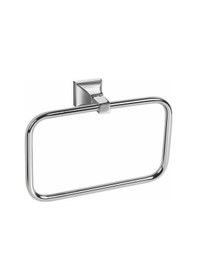 Resim İsaoğlu Yapı Banyo Havluluk Salda Design Pirinç Havluluk Silver Gümüş Gümüş 
