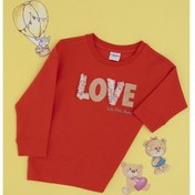 Resim U.s. Polo Assn. Kız Çocuk Nar Çiçeği Sweatshirt 50298159-vr239 Nar Çiçeği 