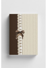 Resim Vintage Serisi 3 Kahve Fiyonk Bullet Journal A5 Noktalı Defter Çok Renkli 