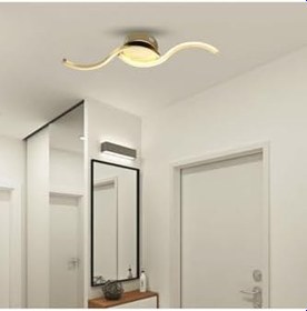 Resim TT AYDINLATMA TT605-SR-3RN Martı Model 3 RENK IŞIK LEDLİ Çocuk-Antre-Küçük Oda Gold Sarı Kaplama Led Avize Sarı 