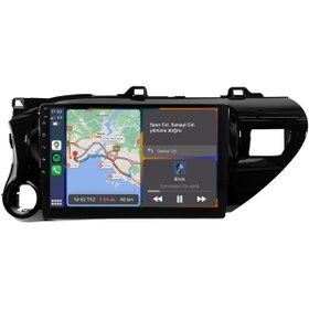 Resim Carvocal Toyota Hilux uyumlu Android Multimedya Sistemi (2017-2024) CRV-4785XR 