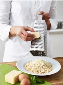 Resim Mutfak Rende Paslanmaz Çelik 12 Cm X 10 Cm X 20 Cm Çok Renkli 