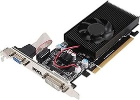 Resim Fangxuee GT210 1GB DDR2 64Bit Grafik Kartı PCIE 2.0 GPU Uyumlu DVI VGA Masaüstü Video Kartı 