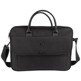 Resim Alone Unisex Su Geçirmez Kumaş Özellikli Siyah Evrak Çantası 2134 Notebook Laptop Çantası 